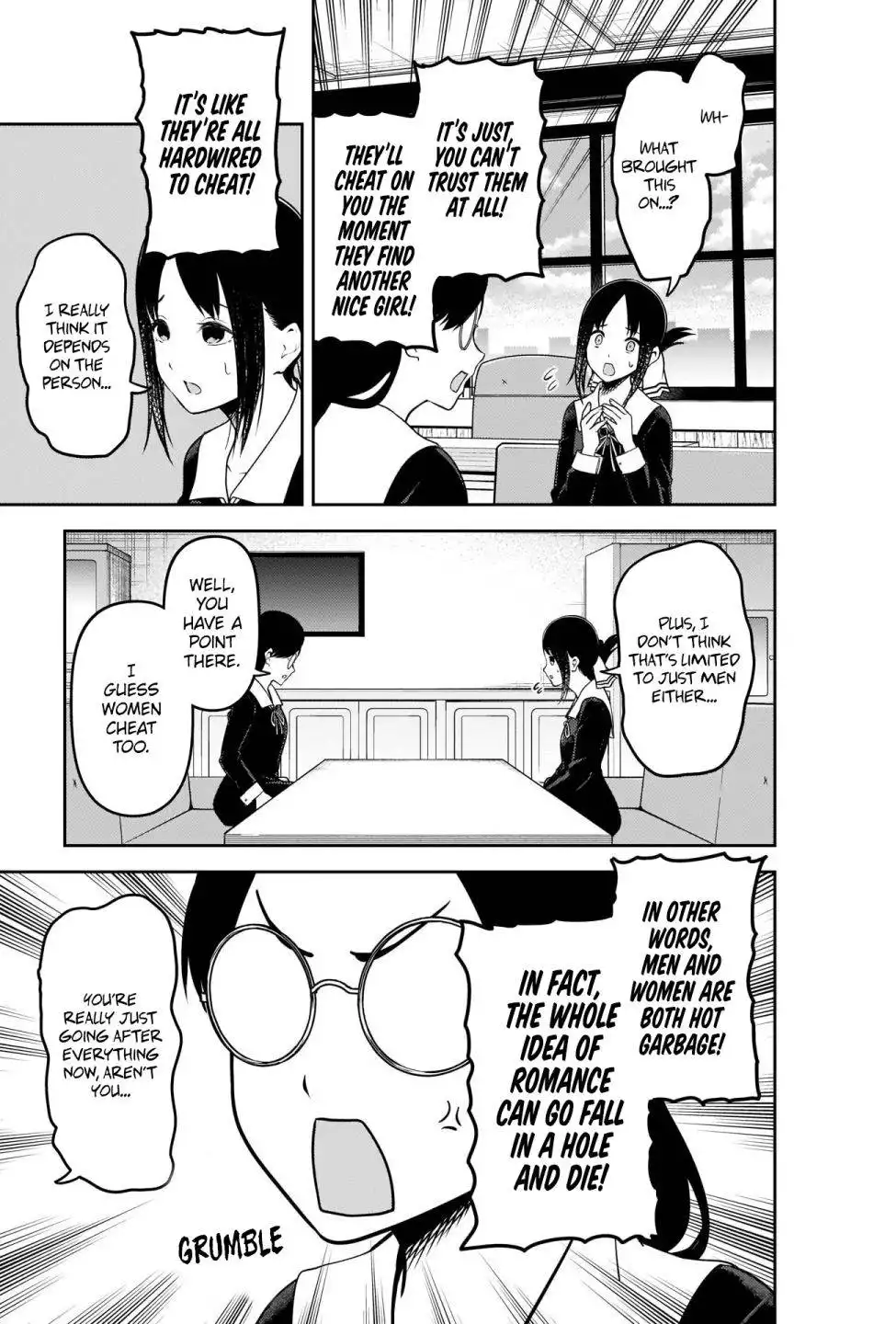 Kaguya-sama wa Kokurasetai - Tensai-tachi no Renai Zunousen Chapter 231 3